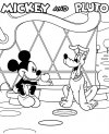 Mickey Mouse Clubhouse - dibujos infantiles para colorear, para niños y niñas