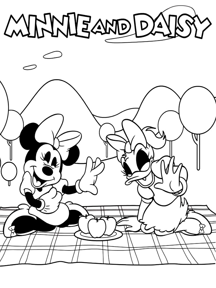 Dibujos para colorear - Mickey Mouse Clubhouse, imprimir gratis
