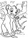 El rey leon - dibujos infantiles para colorear
