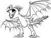Como entrenar a tu dragon - dibujos animados infantiles, para colorear