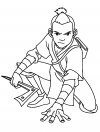 Descargamos dibujos para colorear - Avatar: la leyenda de Aang