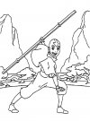 Imprimir gratis dibujos para colorear - Avatar: la leyenda de Aang