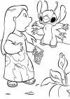 Lilo y Stitch - dibujos infantiles para colorear