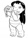 Imprimir imágenes dibujos para colorear - Lilo y Stitch, para niños y niñas