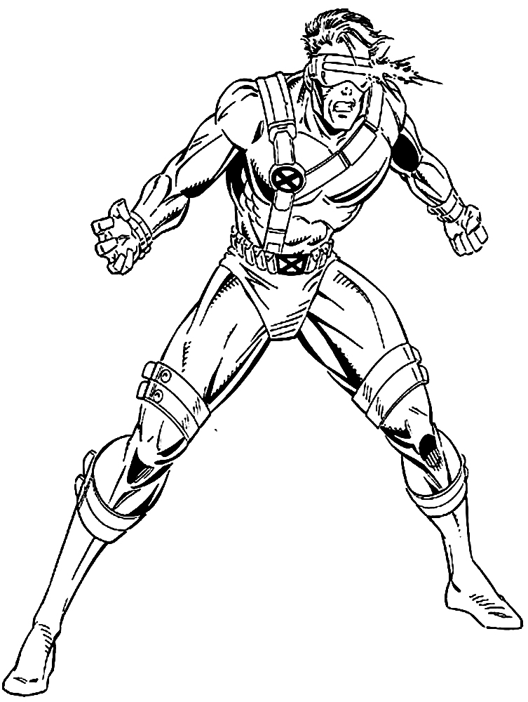 iceman superhero coloring pages - photo #6