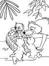 Mowgli - dibujos infantiles para colorear