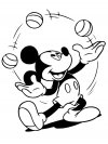 Mickey Mouse - descargar gratis dibujos para colorear