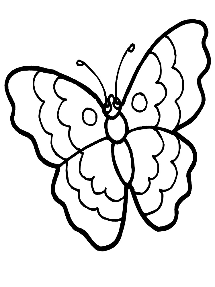 Butterfly - dibujos para colorear e imágenes