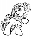 Dibujos para colorear - My Little Pony, imprimir gratis