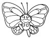 Gratuitos dibujos para colorear - butterfly, descargar e imprimir