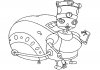 Algo útil para niñas y niños - dibujos para colorear - robots