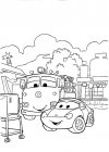 Cars - dibujos infantiles para colorear, para niños y niñas