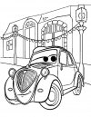 Cars 2 - dibujos infantiles para colorear
