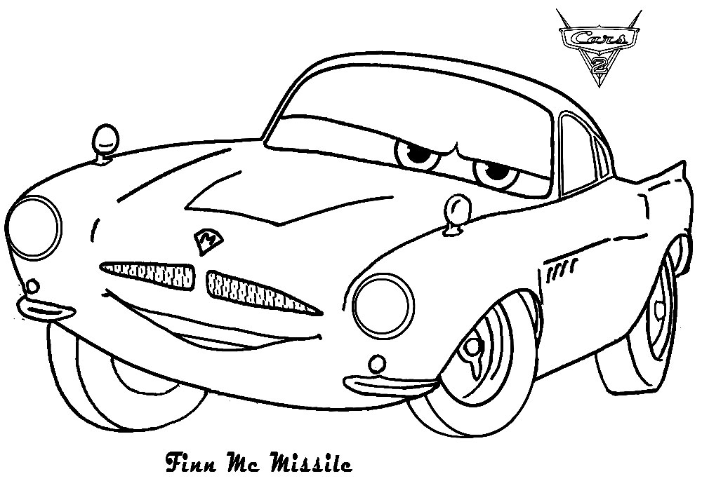  Cars   – dibujos para colorear e imágenes.
