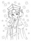 Dibujos animados para colorear - Sailor Moon, para niños pequeños