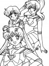 Gratuitos dibujos para colorear - Sailor Moon, descargar e imprimir