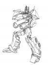 Dibujos para colorear - Transformers Prime, para desarrollar la generación menor