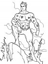 Aquaman - dibujos infantiles para colorear
