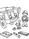 Bob el constructor - dibujos infantiles para colorear, para niños y niñas