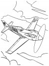 Aviones - dibujos infantiles para colorear