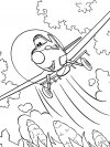 Gratuitos dibujos para colorear - aviones, descargar e imprimir