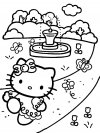 Imprimir imágenes dibujos para colorear - Hello Kitty, para niños y niñas
