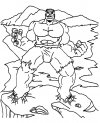 Descargue e imprima gratis dibujos para colorear - Hulk