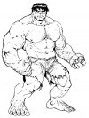 Dibujos para colorear - Hulk