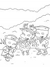 Dibujos para colorear - Rugrats, para niñas y niños
