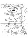 Dibujos para colorear - Rugrats, imprimir gratis