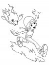 Digimon - dibujos infantiles para colorear