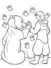 Descargue e imprima gratis dibujos para colorear - Brother Bear