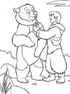Brother Bear - dibujos animados infantiles, para colorear