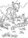 Imprimir gratis dibujos para colorear - Bambi