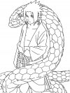 Imprimir gratis dibujos para colorear - Sasuke Uchiha