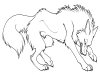 Lobos - dibujos animados infantiles, para colorear