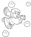 Algo útil para niñas y niños - dibujos para colorear - angels