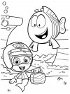 Imprimir dibujos para colorear - Bubble Guppies, para niños y niñas