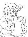 Santa Claus - dibujos infantiles para colorear