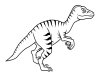 Dinosauria - dibujos infantiles para colorear