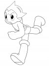 Astroboy - dibujos infantiles para colorear