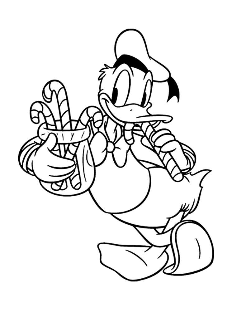 Donald - descargar gratis dibujos para colorear