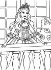 Dibujos para colorear - princesas, para niños