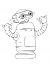 Dibujos para colorear - Astroboy, para desarrollar la generación menor