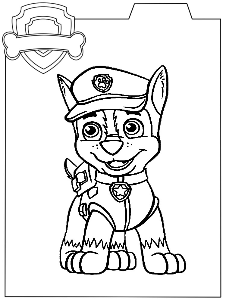 Gratuitos Dibujos Para Colorear PAW Patrol Descargar E Imprimir